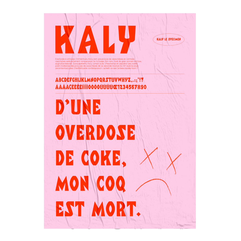 affiche-kaly-typographie-graphisme