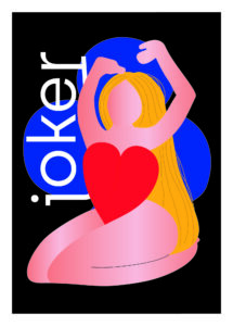 carte-joker-femme-illustration-design-art-coeur