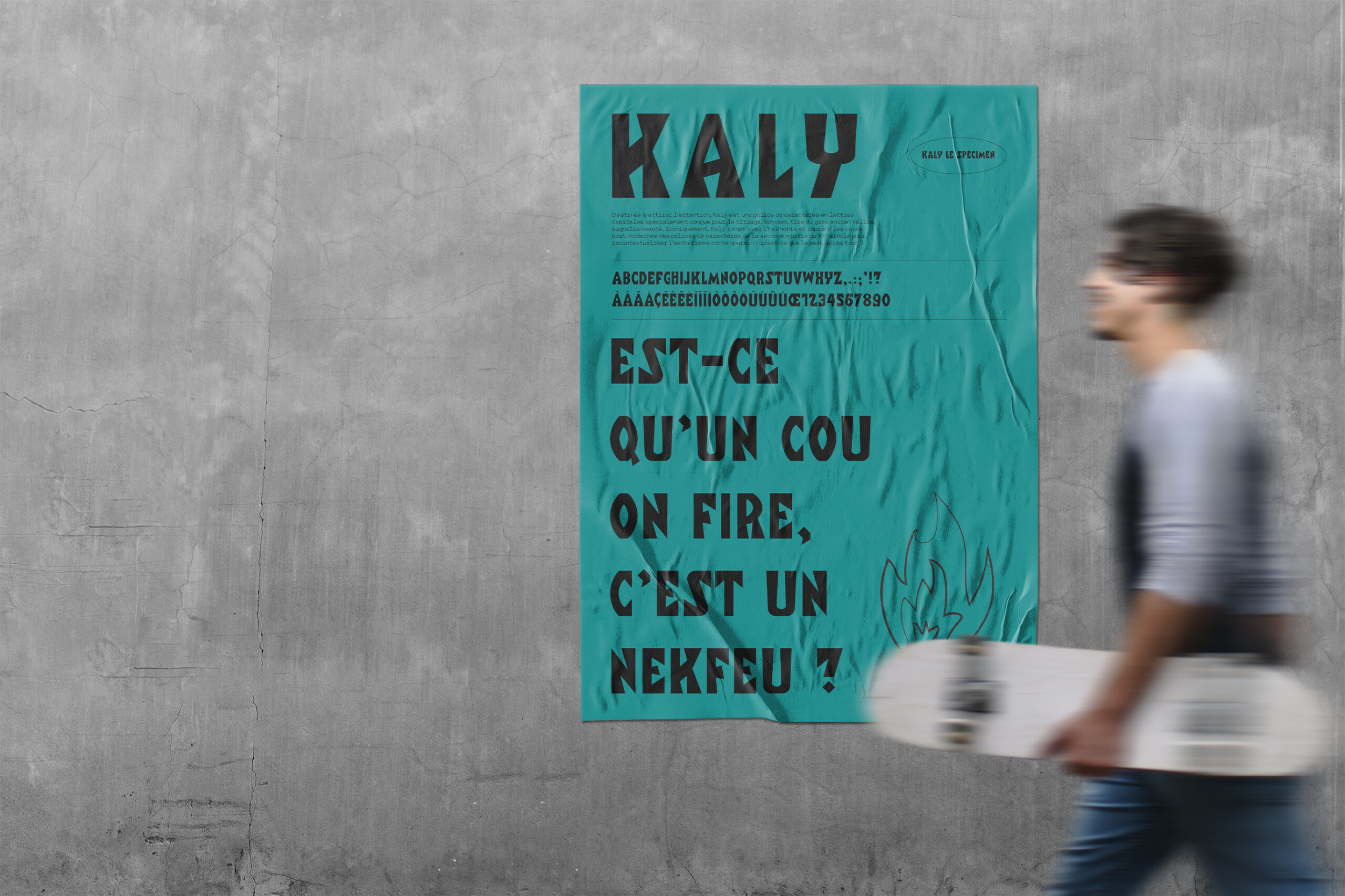 kaly-affiche-dessin-caracteres-typographie