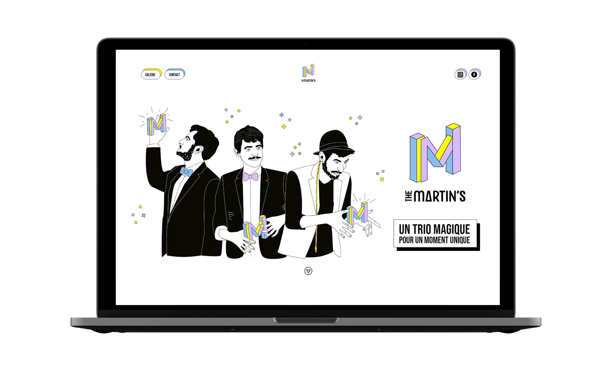 site-internet-the-martins-logo-graphisme